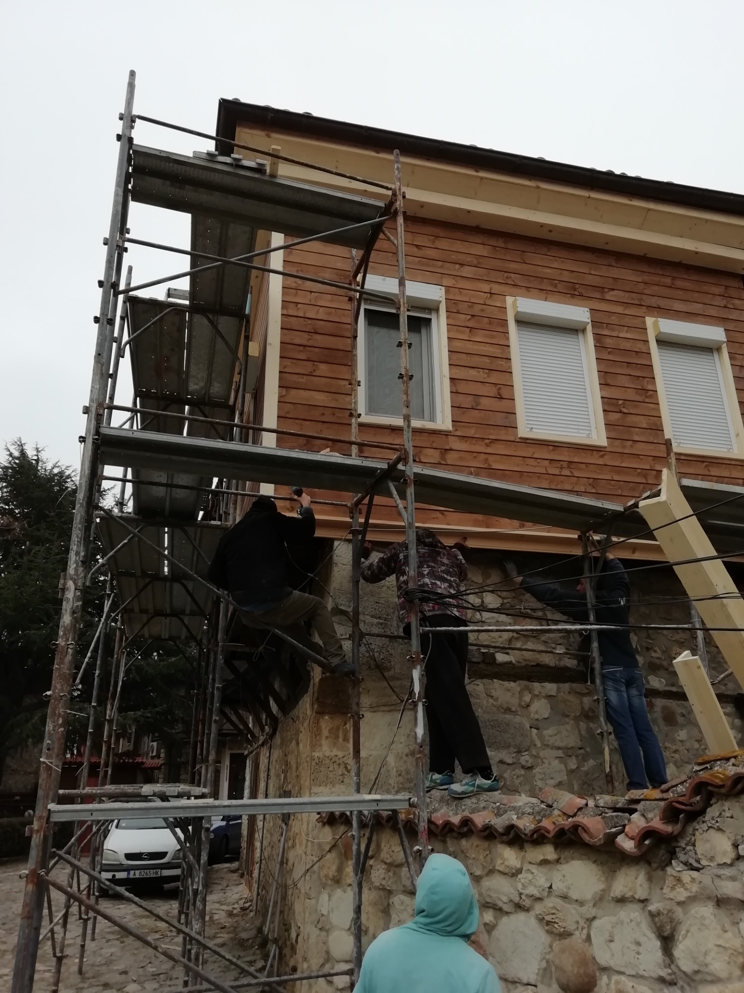 Боядисване на фасада(Къща)